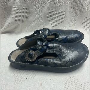 Alegria ALG-336 Blue Size 40 Women’s  Clogs Mules Comfort